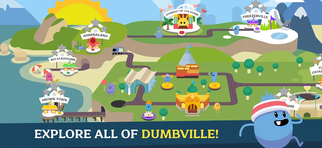 Dumb Ways to Die 2: The Games (Дамб Вэйс ту Дай 2)  [МОД Бесконечные деньги] Screenshot 1