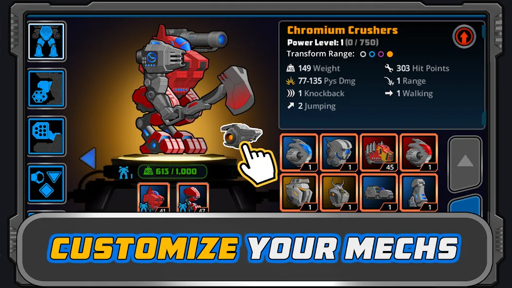 Super Mechs (Супер Мехи)  [МОД Бесконечные монеты] Screenshot 3