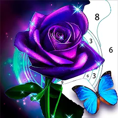 Взломанная Color Master - Color by Number (Колор Мастер Про)  [МОД Много монет] - полная версия apk на Андроид