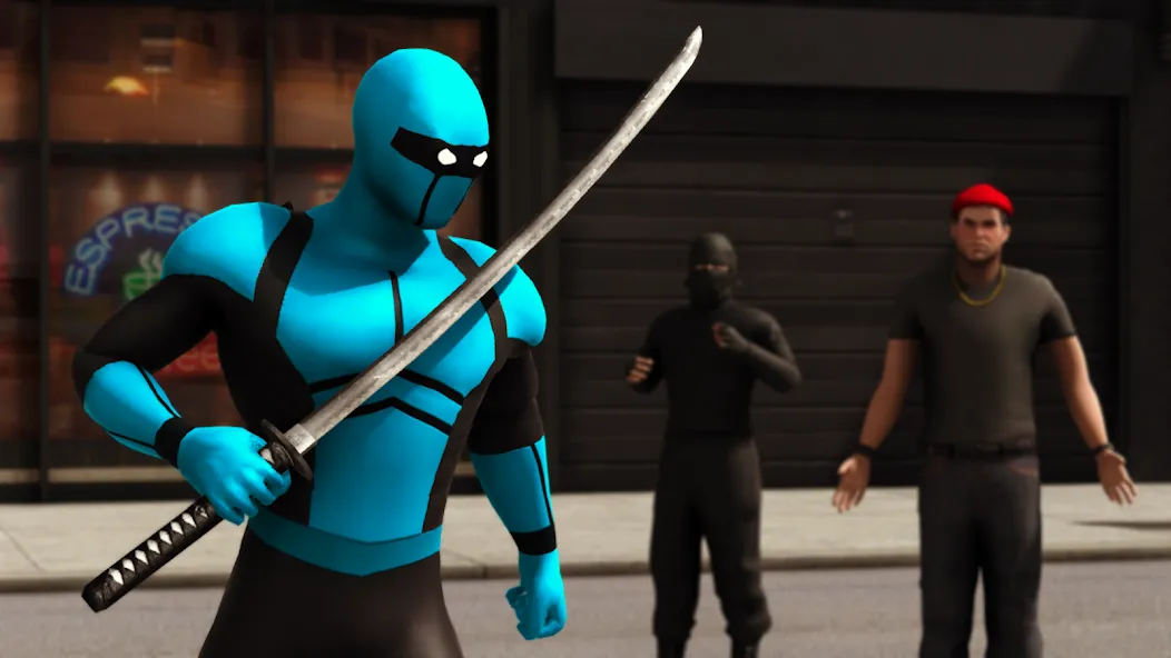 Blue Ninja : Superhero Game (Блу Ниндзя)  [МОД Mega Pack] Screenshot 2