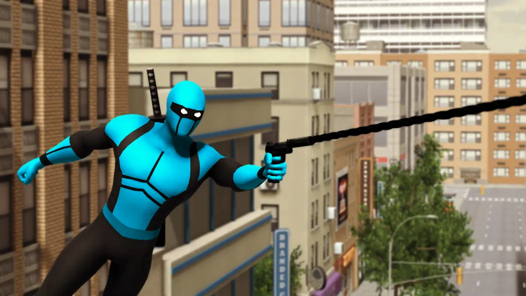 Blue Ninja : Superhero Game (Блу Ниндзя)  [МОД Mega Pack] Screenshot 3