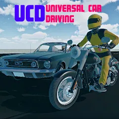 Скачать взлом Universal Car Driving (Юниверсал Кар Драйвинг)  [МОД Все открыто] - стабильная версия apk на Андроид