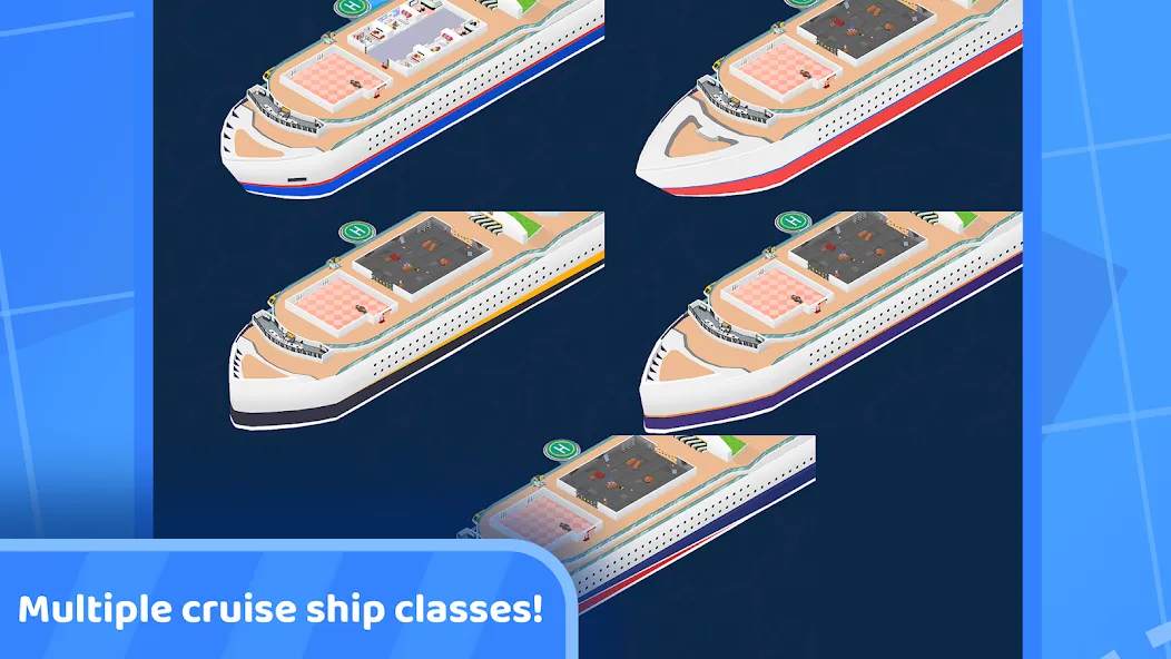 Idle Cruise Ship Simulator (Айдл Круиз Шип Симулятор)  [МОД Много монет] Screenshot 3
