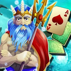 Скачать взлом Solitaire Atlantis (олитэр Атлантис)  [МОД Unlimited Money] - полная версия apk на Андроид
