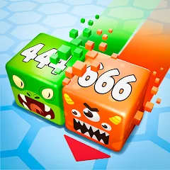 Взломанная Cube Zone io  [МОД Menu] - последняя версия apk на Андроид