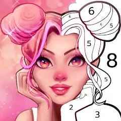 Скачать взломанную Coloring Game: Paint by Number  [МОД Бесконечные деньги] - полная версия apk на Андроид