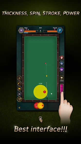 Real Billiards Battle - carom (Риал Бильярдс Батл)  [МОД Mega Pack] Screenshot 3