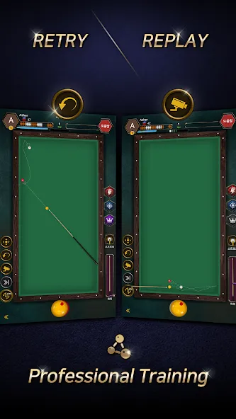 Real Billiards Battle - carom (Риал Бильярдс Батл)  [МОД Mega Pack] Screenshot 5