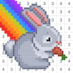 Скачать взлом Pixel Art - Color House (Пиксель)  [МОД Все открыто] - последняя версия apk на Андроид