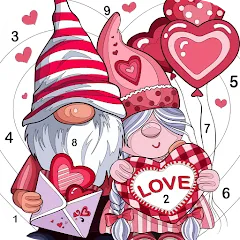 Скачать взлом Love, Heart Coloring Book  [МОД Меню] - последняя версия apk на Андроид
