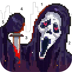 Взлом Death Park Coloring Games (Дэт Парк игры раскраски)  [МОД Все открыто] - полная версия apk на Андроид