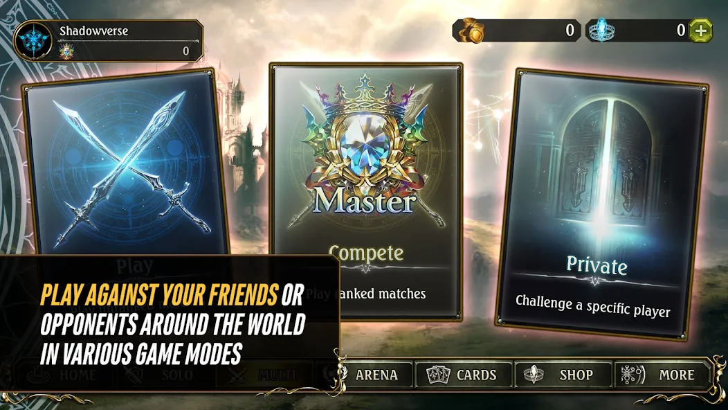 Shadowverse CCG (Шадовверс ККГ)  [МОД Unlocked] Screenshot 3