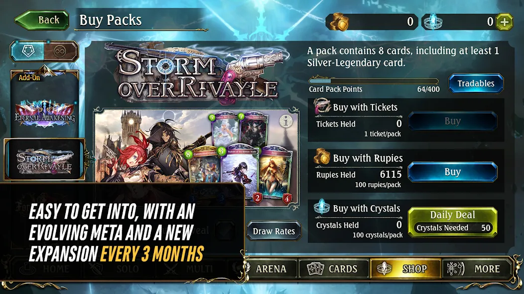 Shadowverse CCG (Шадовверс ККГ)  [МОД Unlocked] Screenshot 4