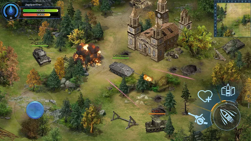 Ace Tank  [МОД Меню] Screenshot 4