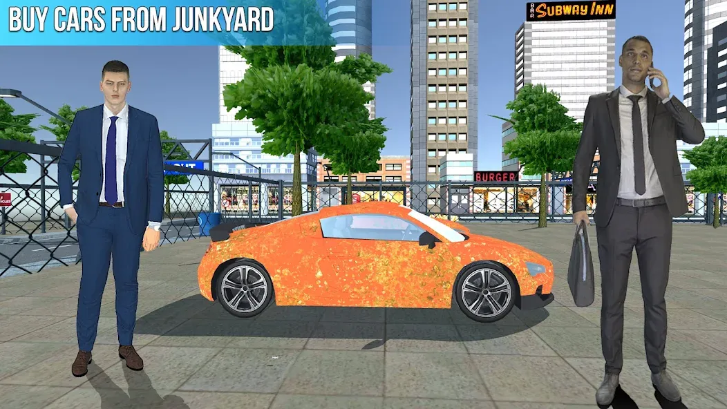 Used Car Dealers Job Simulator  [МОД Меню] Screenshot 2
