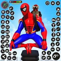 Взломанная Miami Superhero: Spider Games  [МОД Unlimited Money] - стабильная версия apk на Андроид