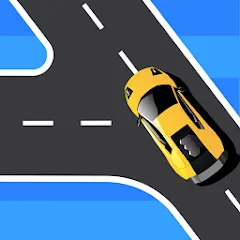 Взломанная Traffic Run!: Driving Game  [МОД Все открыто] - полная версия apk на Андроид