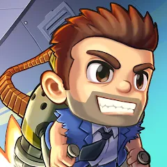 Скачать взломанную Jetpack Joyride (Джетпак Джойрайд)  [МОД Menu] - полная версия apk на Андроид