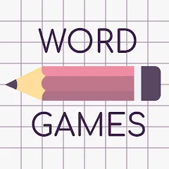 Взломанная Word Games  [МОД Много денег] - стабильная версия apk на Андроид