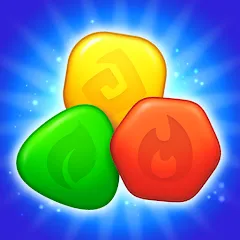 Скачать взломанную EverMatch 3 Game (ЭверМатч 3 Игра)  [МОД Menu] - полная версия apk на Андроид
