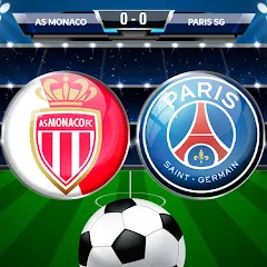 Взлом Jeu de Ligue 1 (Же де Лиг 1)  [МОД Много монет] - полная версия apk на Андроид