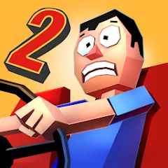 Скачать взлом Faily Brakes 2: Car Crash Game (Фэйли Брейкс 2)  [МОД Меню] - последняя версия apk на Андроид