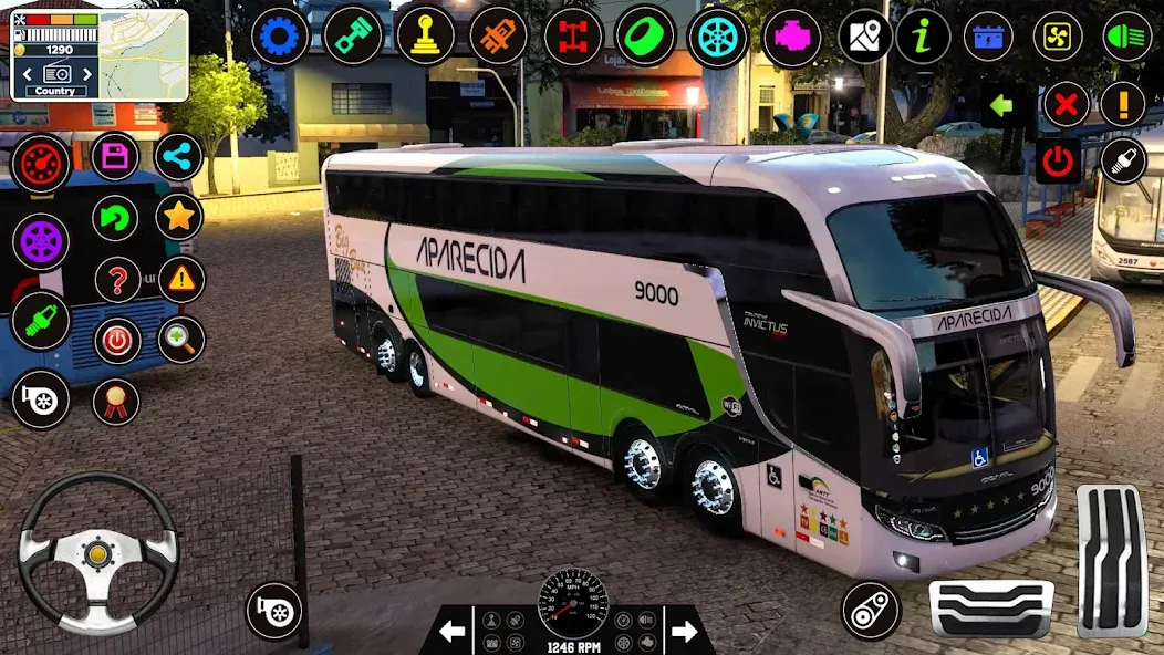 Bus Driving Games 3D: Bus Game  [МОД Unlocked] Screenshot 2