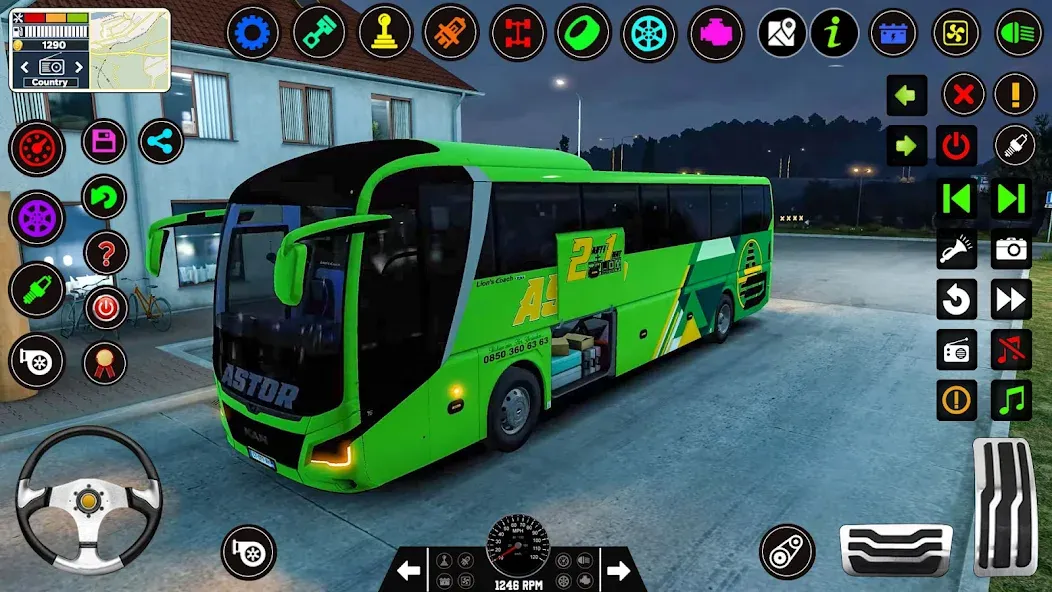 Bus Driving Games 3D: Bus Game  [МОД Unlocked] Screenshot 4