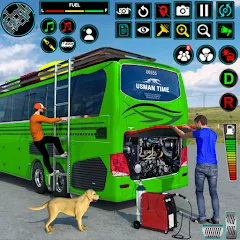 Скачать взлом Bus Driving Games 3D: Bus Game  [МОД Unlocked] - полная версия apk на Андроид