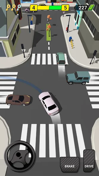 Pick Me Up 3D: Taxi Game (Пик Ми Ап 3Д)  [МОД Menu] Screenshot 4