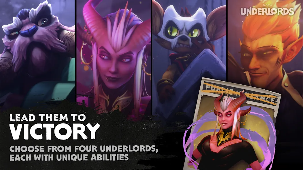 Dota Underlords (Дота Андерлордс)  [МОД Menu] Screenshot 5