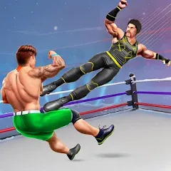 Взлом Tag Team Wrestling Game (Таг Тим Реслинг Гейм)  [МОД Много денег] - последняя версия apk на Андроид