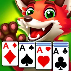 Скачать взломанную Solitaire Zoo  [МОД Много монет] - последняя версия apk на Андроид