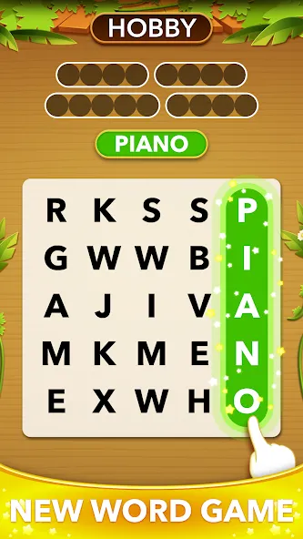 Word Heaps Search - Word Games (Ворд Хипс Срч)  [МОД Mega Pack] Screenshot 1