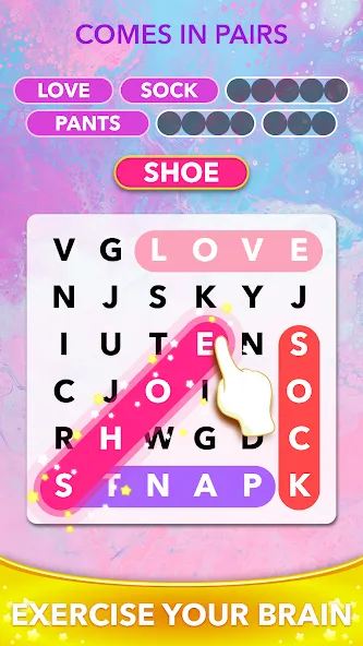 Word Heaps Search - Word Games (Ворд Хипс Срч)  [МОД Mega Pack] Screenshot 4