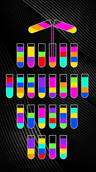 SortPuz 3D: Water Color Sort (СортПаз 3Д)  [МОД Все открыто] Screenshot 2