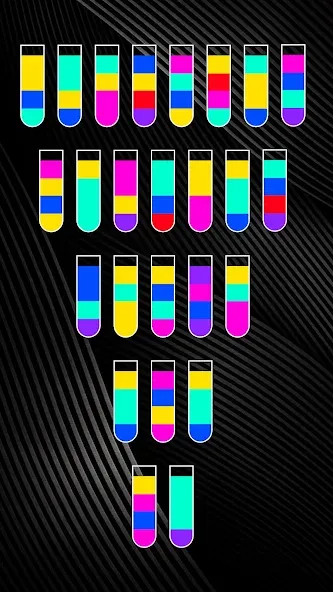 SortPuz 3D: Water Color Sort (СортПаз 3Д)  [МОД Все открыто] Screenshot 4